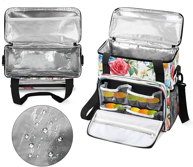 Floral Hummingbird Coffee Machine Bag Compatible - Image 3