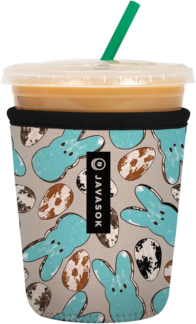 Sok It JavaSok Iced Coffee & Cold Soda Insulated Neoprene Cup Sleeve by SokIt