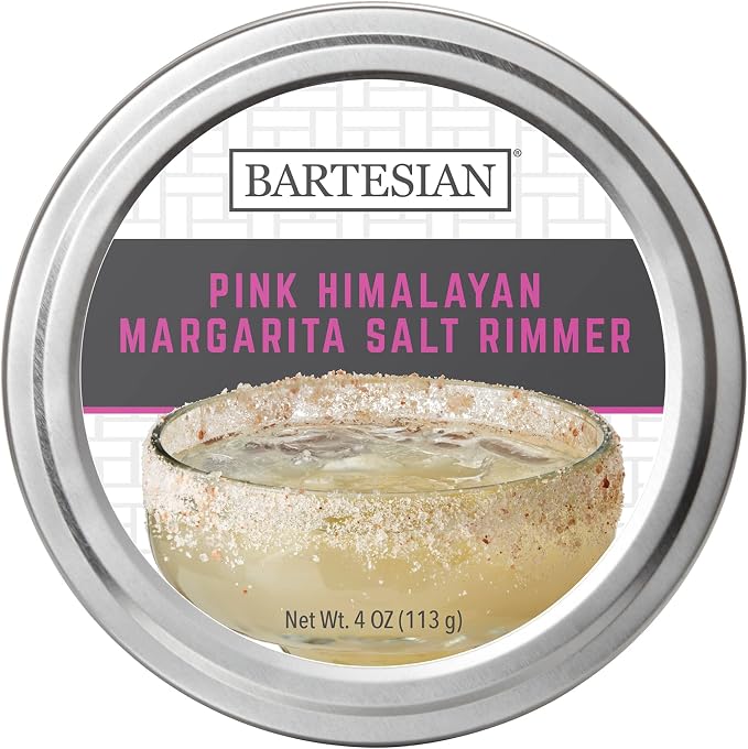 Bartesian Pink Himalayan Margarita Cocktail Glass Rimmer by Bartesian