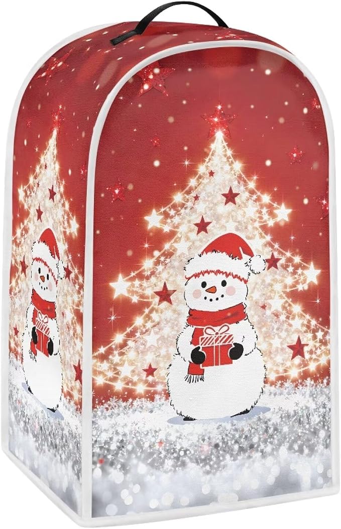 Christmas Tree Snowman Blender Dust Cover, Anti Fingerprint Polyester Stand by Unknown