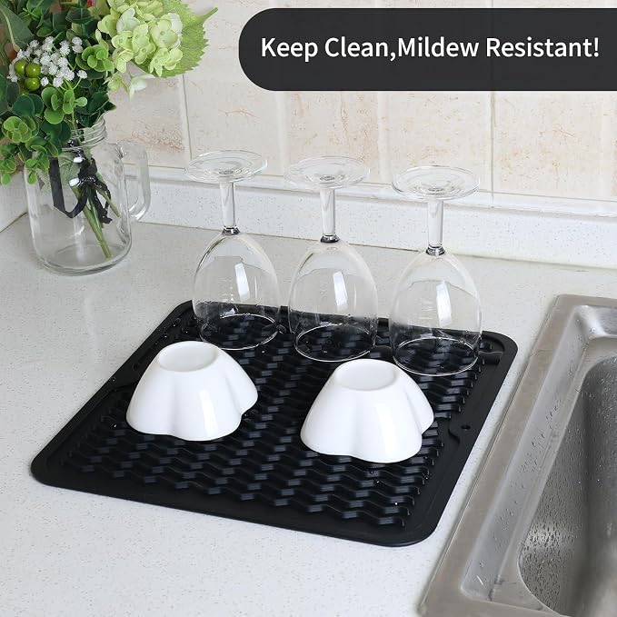 ZLR 2 Pcs 4-in-1 Silicone Mat 12" x 12" / 305 x 306mm Square - Image 3