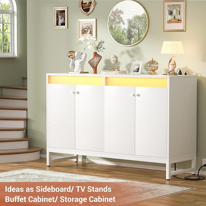 Aheaplus Sideboard Buffet Cabinet - Image 6
