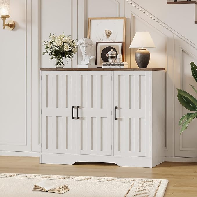 Modern Farmhouse Buffet Cabinet - Image 8