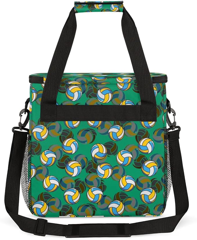 Volleyball Coffee Maker Travel Bag, Volleyball Large Carrying Storage Case - Image 5