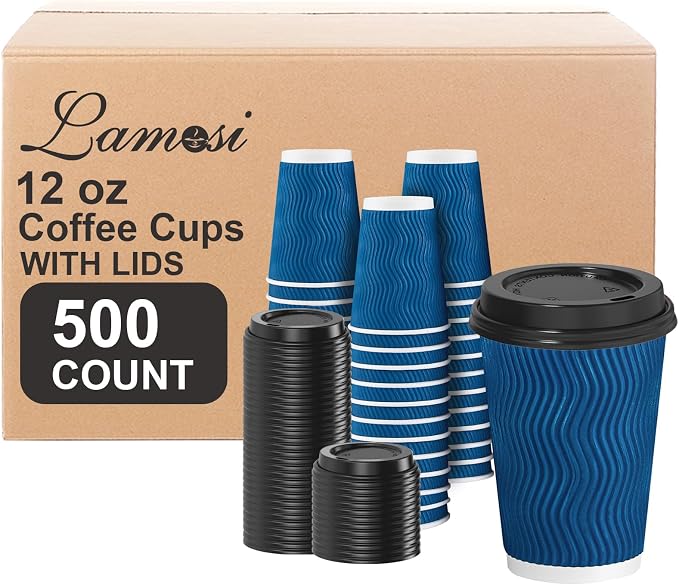 Lamosi Disposable Coffee Cups by BuyNow