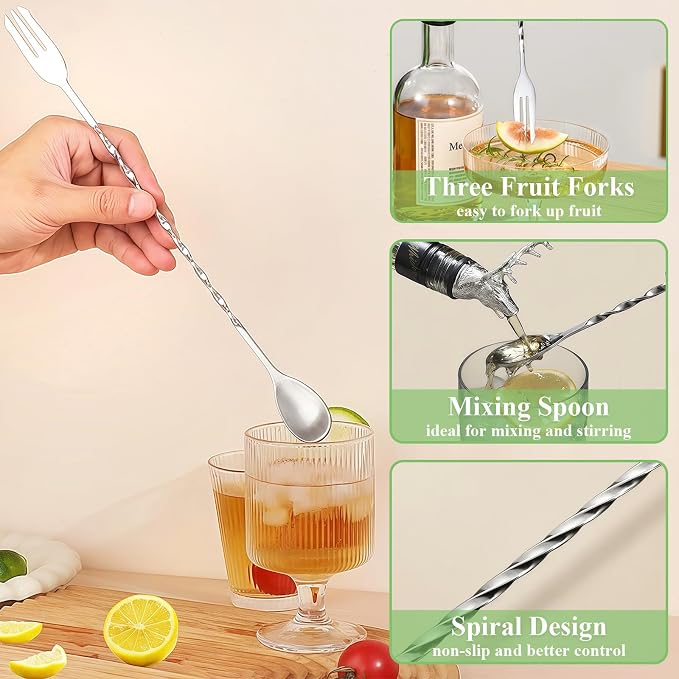 6Pcs Muddler for Cocktail Set - Image 4