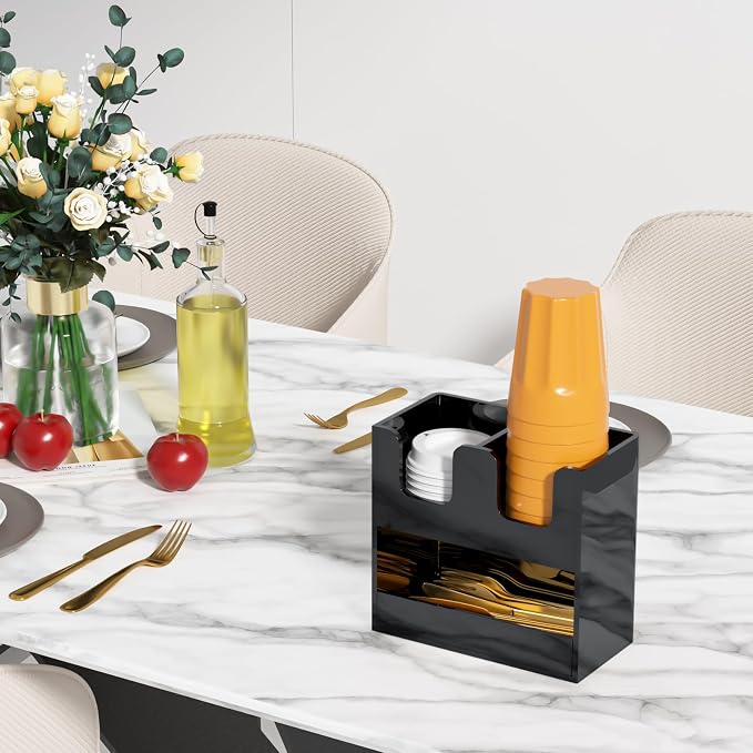 Beego 3-Compartment Cup Holder for Countertop - Image 2