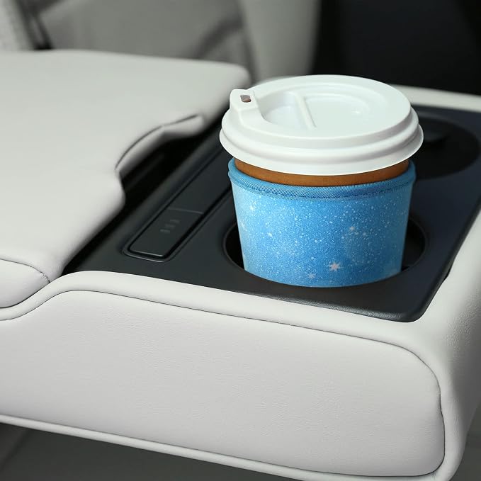 Patelai 4 Pack Reusable Iced Coffee Insulator Sleeve, Neoprene Coffee Cup Holder - Image 8