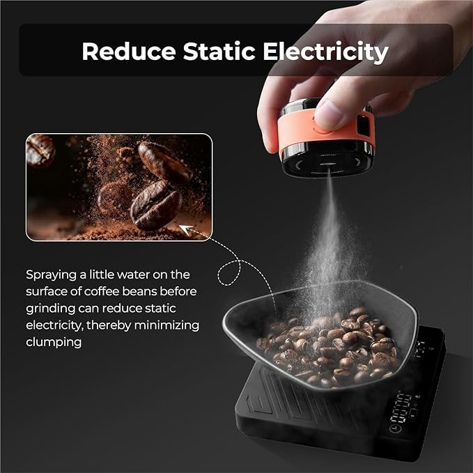 20ml Coffee Bean Atomizer, Anti-Static Automatic Spray Bottle, Espresso Machine - Image 5