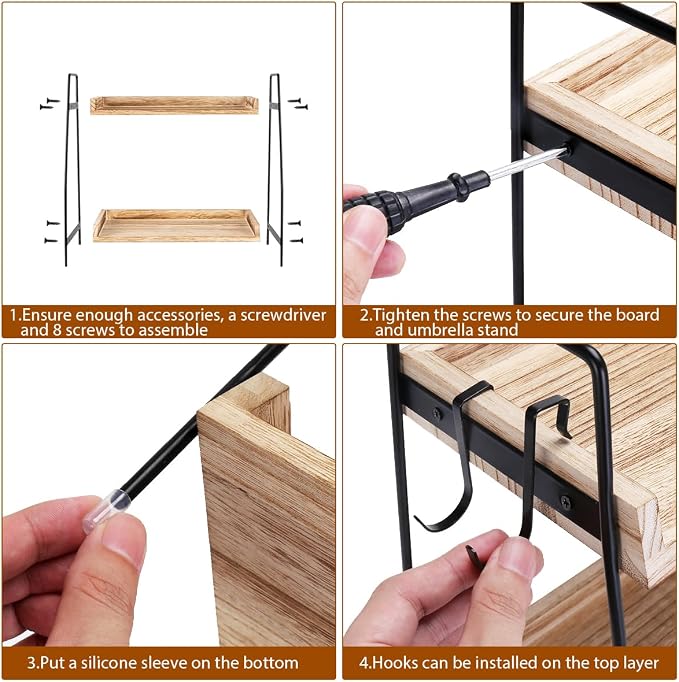 2-Tier Coffee Station Organizer - Image 4