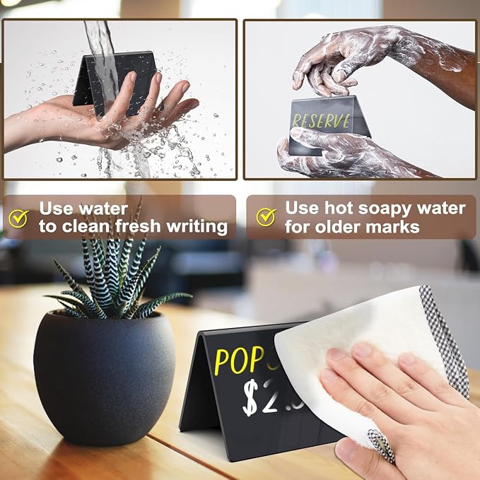 PigPotParty Acrylic Mini Chalkboard Signs - Image 8