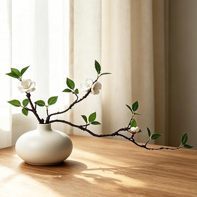 Artificial Greenery in Vase by Hoolicute