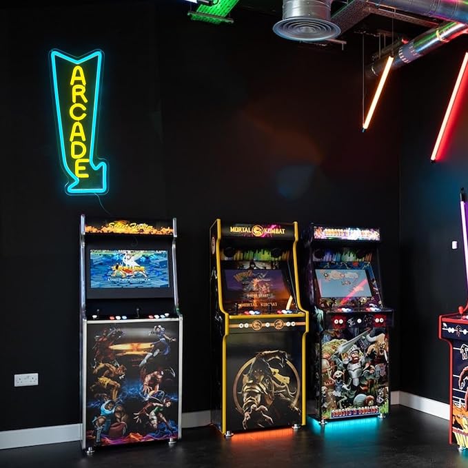 Arcade Neon Sign LED Light Dimmable Gaming Lights - Image 6