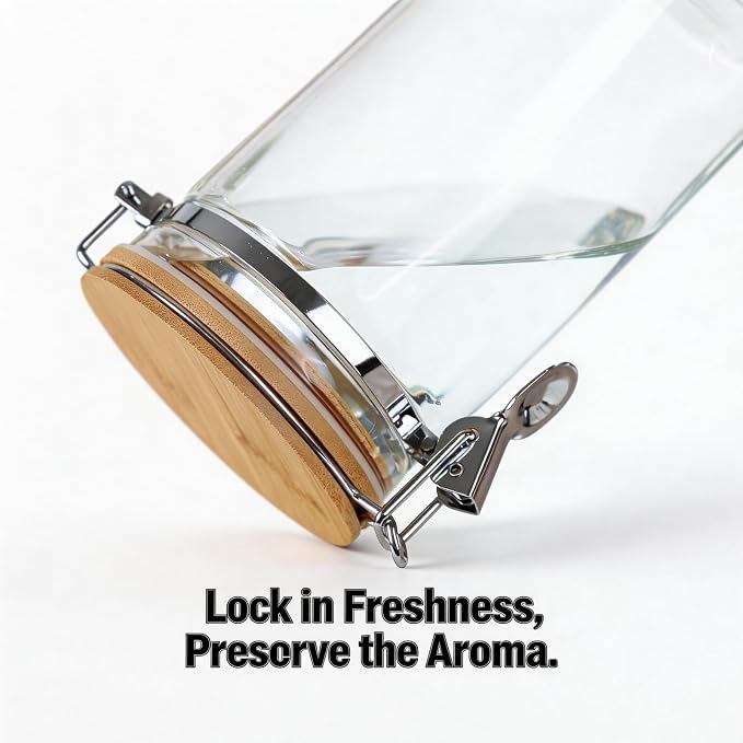 Airtight Glass Tea Containers - Image 3