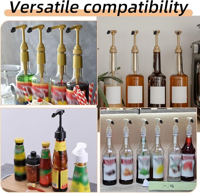 30Pcs Syrup Pump Covers, Coffee Syrup Pump Tip Covers, Rubber Caps Pour - Image 5