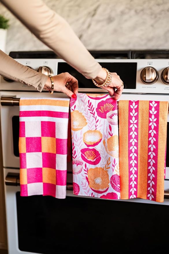 || 3 Pack|| Double Sided || Not Your Ordinary Dish Towels || Waffle Weave - Image 4