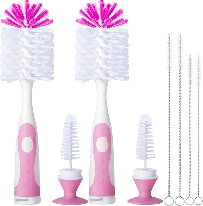 CAREBABYMORE 2 Pack Baby Bottle Brush by CAREBABYMORE