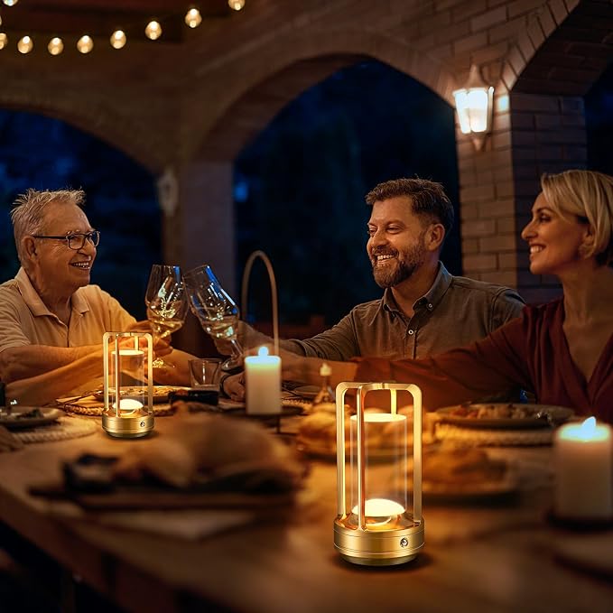 Rechargeable Table Lamp for Outdoor Indoor: Cordless Portable Table Lamps - Image 4