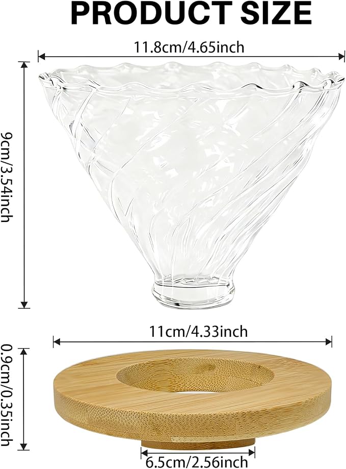Gute Glass Coffee Dripper/Filter - Image 2