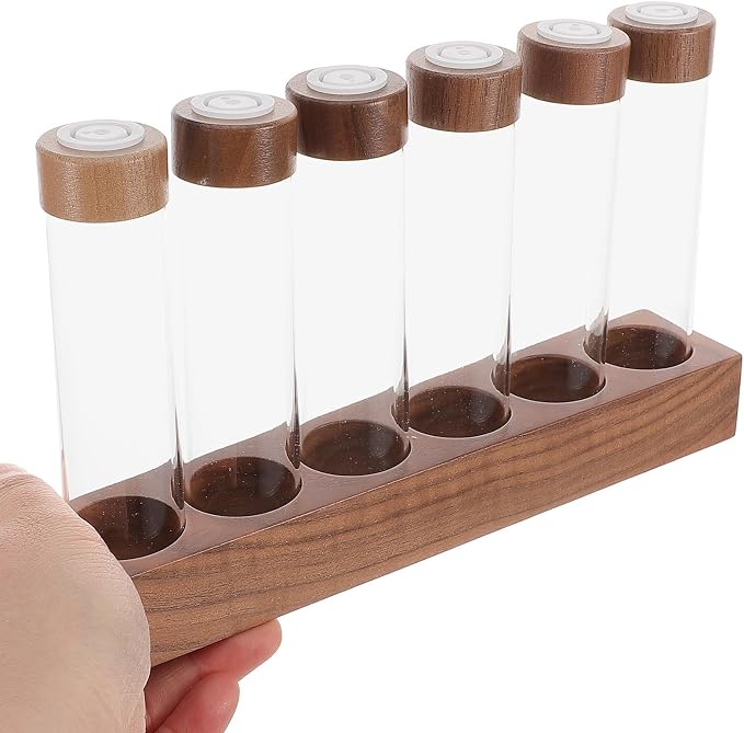 BESTOYARD Glass Coffee Bean Storage Tubes - Image 4
