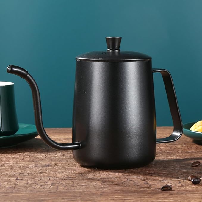 Zopsc Small Pour Over Coffee Kettle, Stainless Steel Gooseneck Spout Kettle - Image 4