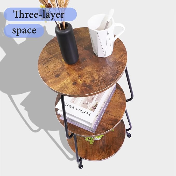 Small Round Side Table - Image 6