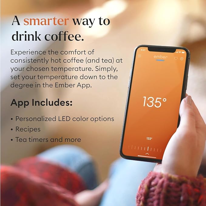Ember Temperature Control Smart Mug 2, 14 Oz, App-Controlled Heated Coffee Mug - Image 9