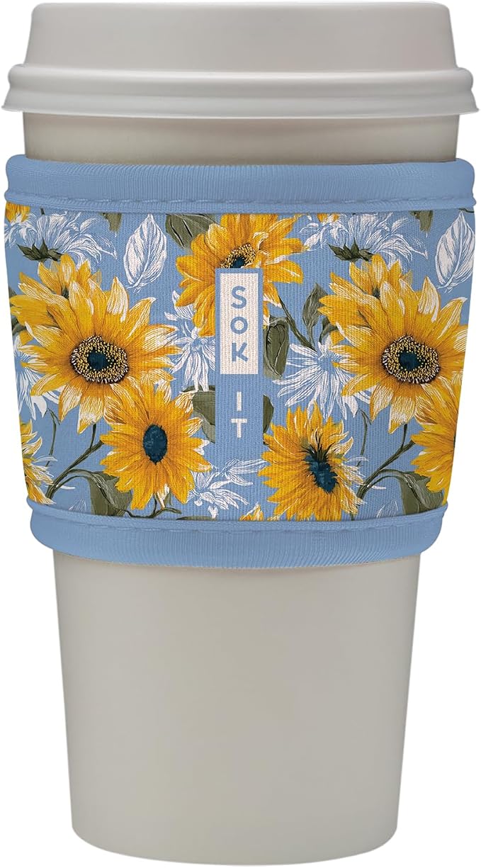 Sok It HotSok Coffee & Tea Reusable Insulated Neoprene Cup Sleeve by SokIt