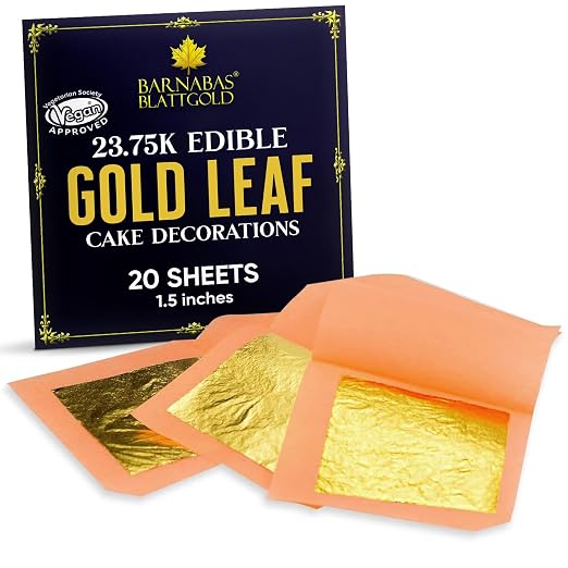 Barnabas Edible Gold Leaf 24K by BARNABASBLATTGOLD