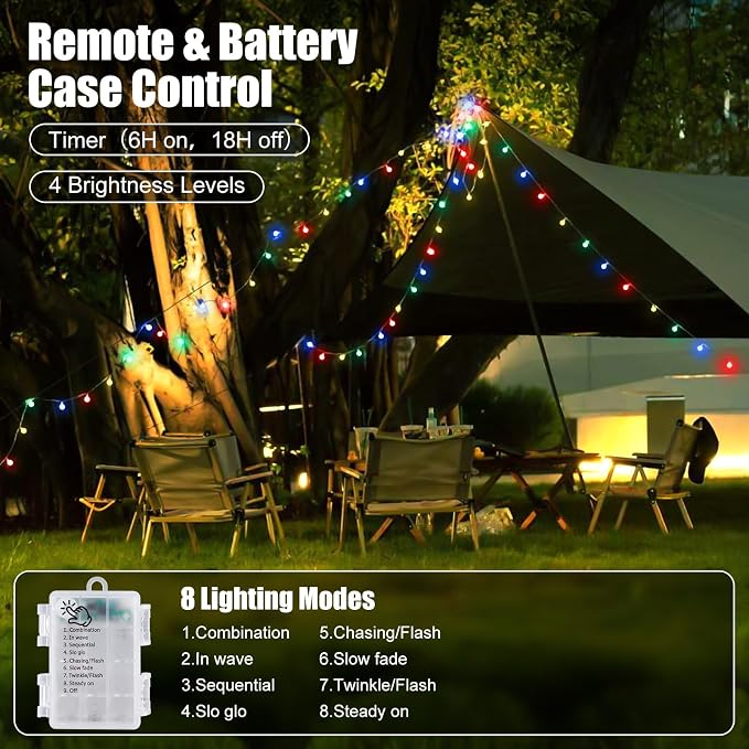 Globe String Lights Battery Operated - Image 3