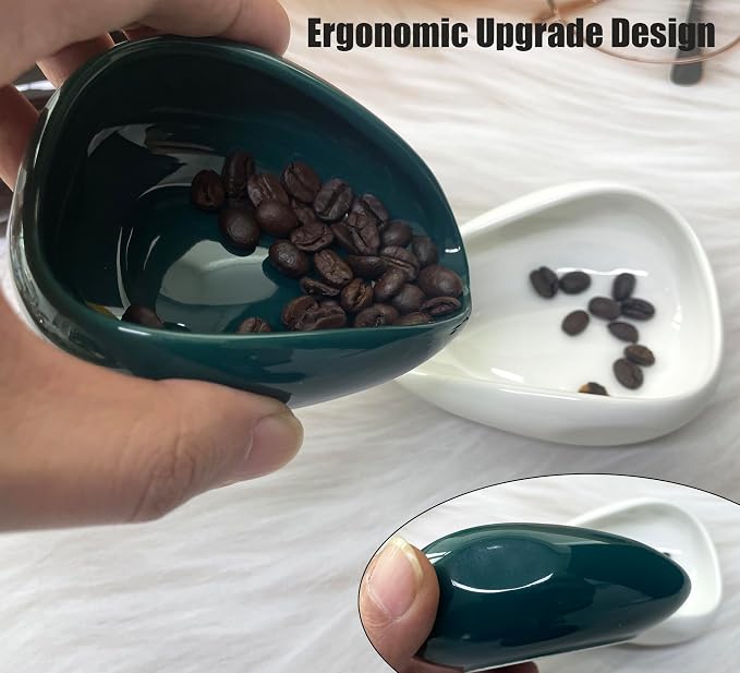 Newly Upgraded Coffee Bean Dosing Cup, Ceramic Dosing Dish - Image 5