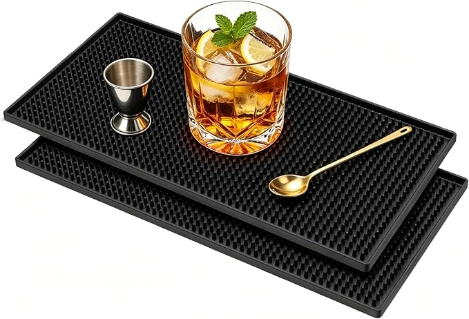 Xibany Bar Mat, Non-slip Spill Proof Matt, PVC Dish Drying May by Unknown