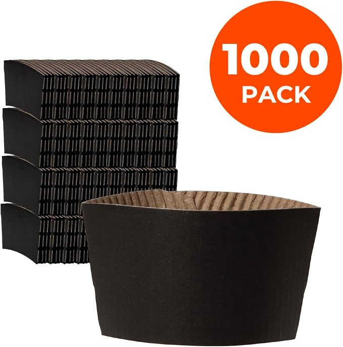 FMP Brands 1000 Pack Coffee Sleeves - Image 2