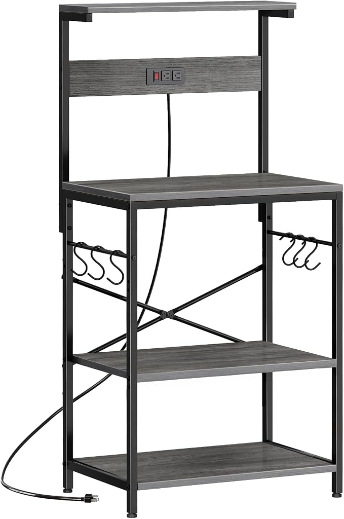 SUPERJARE Kitchen Bakers Rack by SUPERJARE