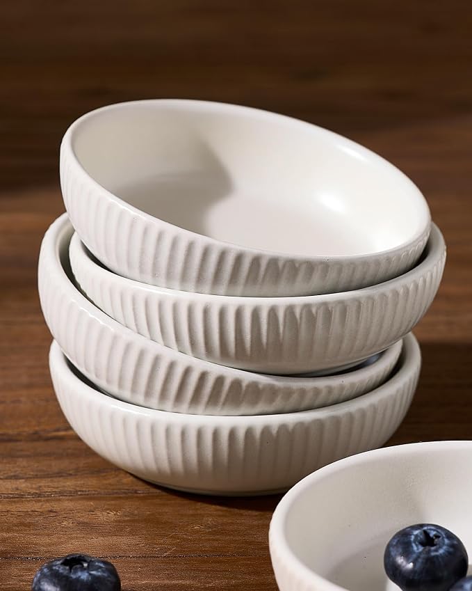 famiware Starlight Soy Sauce Dish Ceramic Dipping Bowls Set of 6, 3 oz - Image 7