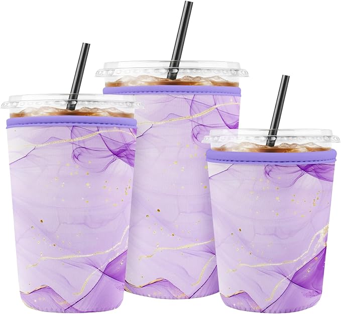 Iced Coffee Sleeve Reusable Cup Sleeves by Unknown