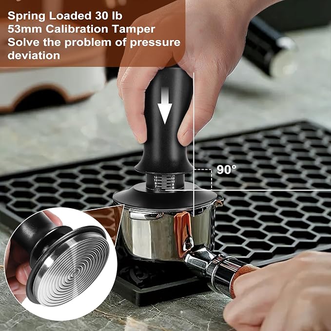 Espresso Accessories Kit 53.5mm, Coffee Tamper - Image 2