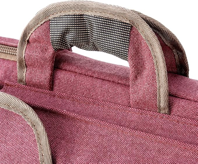 TRANSON Art Portfolio Case Artist Backpack Canvas Bag Large 26” x 19.5” - Image 8