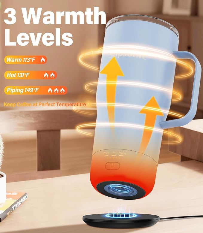 Supsonic - Smart Heated Coffee Mug, 20oz Rechargeable Self Heating Mug - Image 2