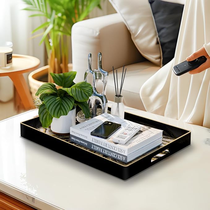 MAONAME Black Decorative Tray - Image 6