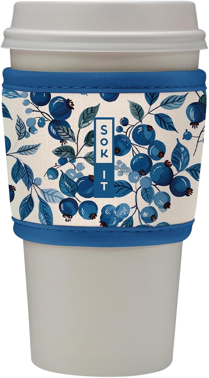 Sok It HotSok Coffee & Tea Reusable Insulated Neoprene Cup Sleeve by SokIt
