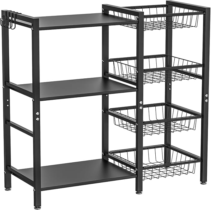 Hastatii Storage Rack Kitchen Baker's Rack by Hastatii