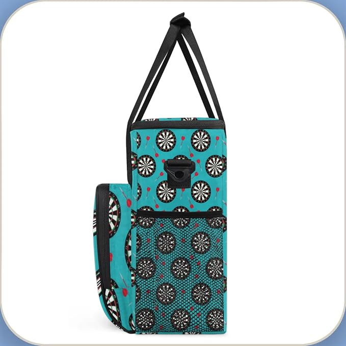 Dart Board Coffee Maker Travel Bag, Dart Board Large Carrying Storage Case - Image 4