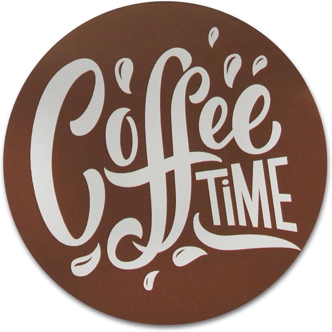 Novel Merk Coffee Word Art Vinyl Stickers - Image 2