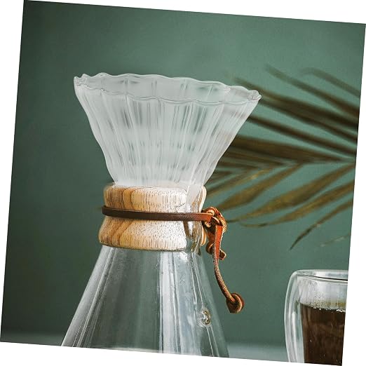 2pcs Durable Heat-Resistant Glass Coffee Dripper Funnel - Image 6