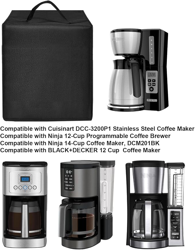 Coffee Maker Dust Cover Latte Maker Cover - Image 5