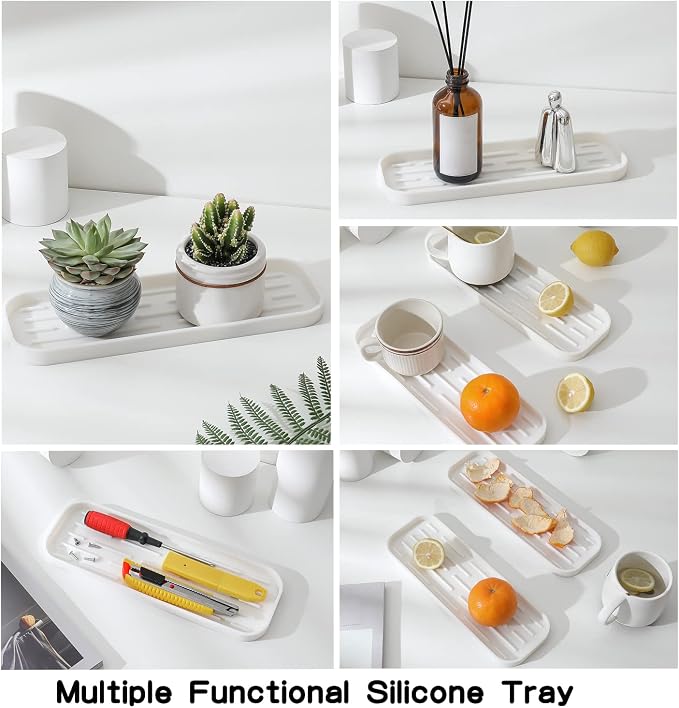 MicoYang Silicone Kitchen Sink Organizer Tray - Image 5