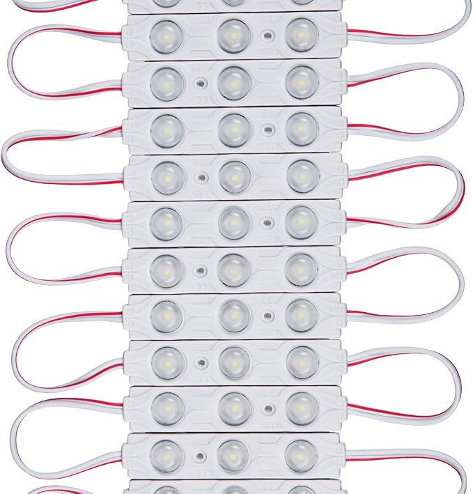 200pcs 160 Deg DC 12V Daylight White 0.72W Injection LED Module Backlight 2835 - Image 2