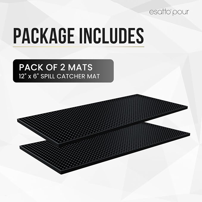 Esatto 12" x 6" Professional Service Mat, Restaurants, Counter Top Dish Drying - Image 2
