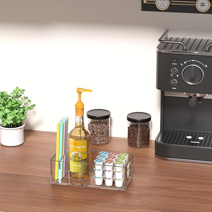 Coffee Bar Accessories and Organizer, Disposable Cup Holder - Image 3